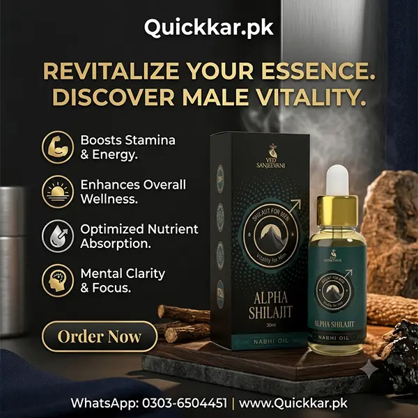 Alpha Shilajit Nabhi Oil for Men Price in Pakistan