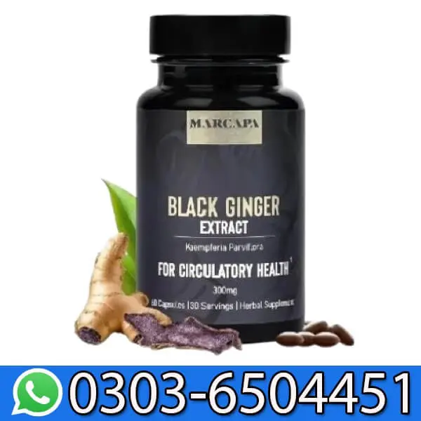 Black Ginger Capsule In Pakistan
