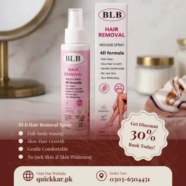 BLB Hair Removal Mousse Spray