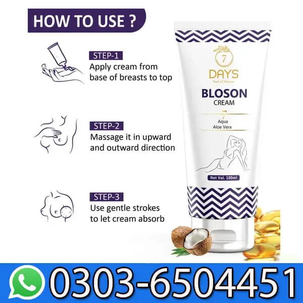 Blossom Breast Tightening Cream Price in Pakistan