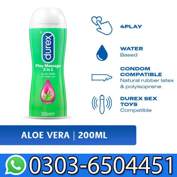 Durex Massage Lube Aloe Vera Gel In Pakistan