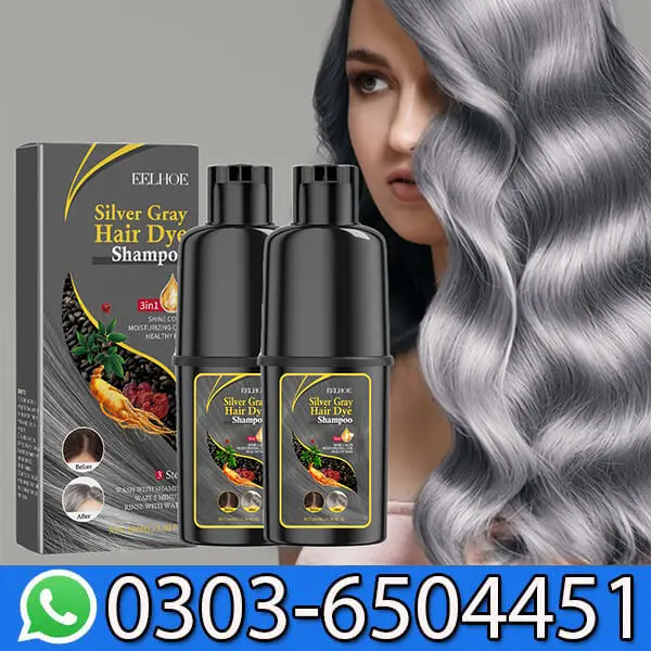 Eelhoe Silver Gray Hair Dye Shampoo Price in Pakistan