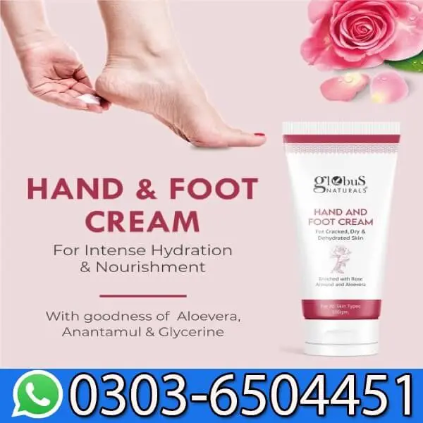 Globus Naturals Nourishing Hand And Foot Cream In Pakistan