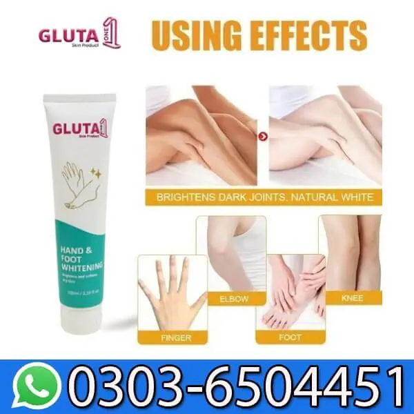 Gluta Hand & Foot Whitening Cream In Pakistan