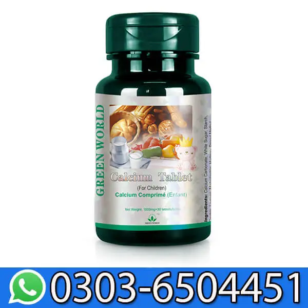 Green World Calcium Tablet For Children Price in Pakistan