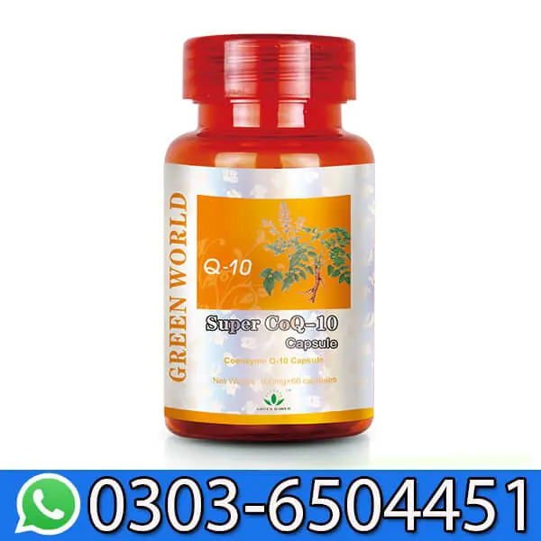 Green World Compound co-Q10 Capsule Price in Pakistan