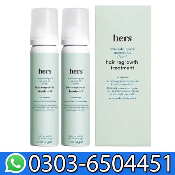 Hers Minoxidil Hair Treatment Solution in Pakistan
