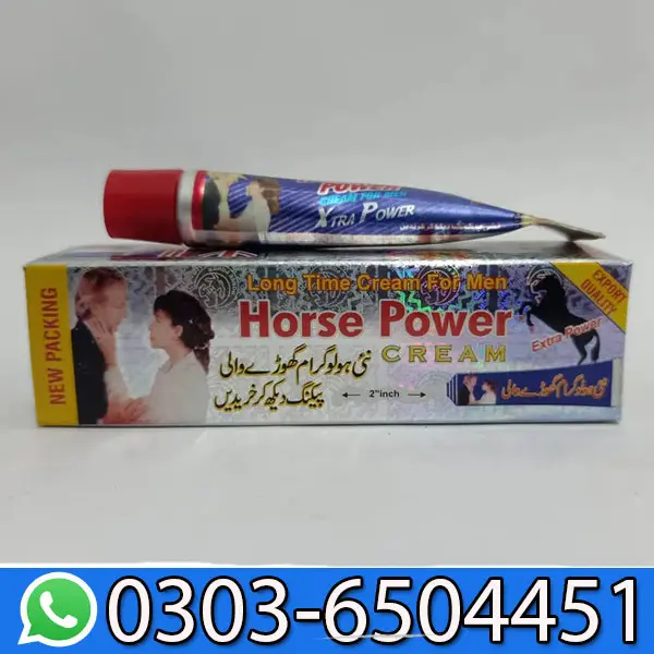 Horses Power Men Delay Cream