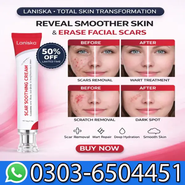 Laniska Scar Soothing Cream Price in Pakistan