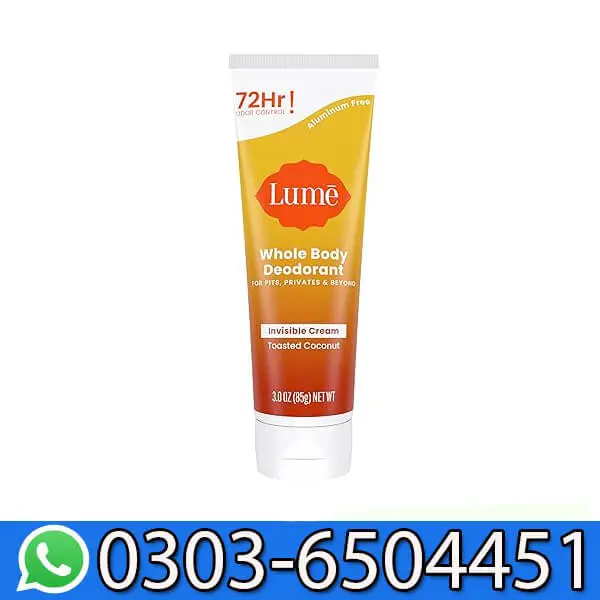 Lume Whole Body Deodorant Invisible Cream In Pakistan