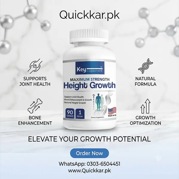 Maximum Strength Height Growth Capsules In Pakistan
