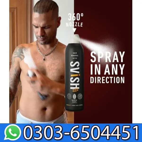 Svish On The Go Hair Removal Spray In Pakistan