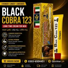 Black Cobra 123 Cream Price In Pakistan