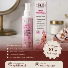 BLB Hair Removal Mousse Spray