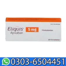 Eliquis Apixaban 5mg Tablets In Pakistan