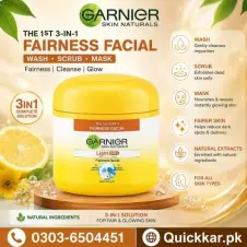 Garnier Urgent Facial Price In Pakistan