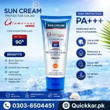 Glamorous Face Sun Cream Price In Pakistan