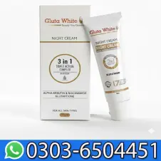 Gluta White 3 in 1 Night Cream Price in Pakistan