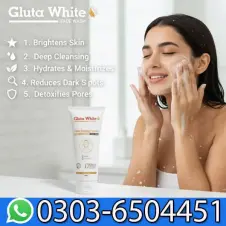 Gluta White Deep Cleansing Advance Facewash