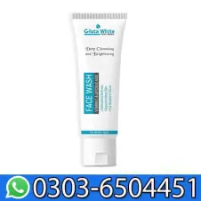 Gluta White Face Wash Deep Cleansing And Brightening