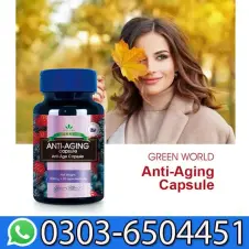 Green World Blueberry Anti Aging Capsule Price in Pakistan