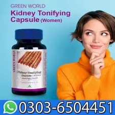 Green World Kidney Tonifying Capsule For Women in Pakistan