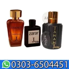 J Men Perfume Set Zarar Faran Essense 3 Pcs In Pakistan