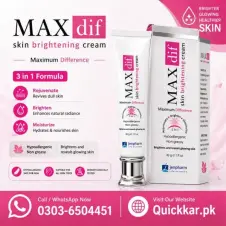 Max Dif Skin Brightening Cream In Pakistan