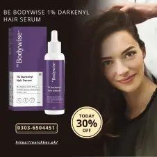 Metrol Be Bodywise 1% Darkenyl Hair Serum Price in Pakistan