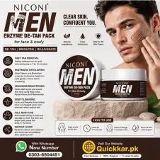 Niconi Men Enzyme De Tan Pack Price