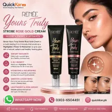 Renee Yours Truly Strobe Rose Gold Cream Price in Pakistan