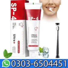 SP4 Toothpaste Ultra Whitening in Pakistan