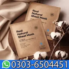 Varuza Real Natural Sheet Mask With Blue Ampoule In Pakistan