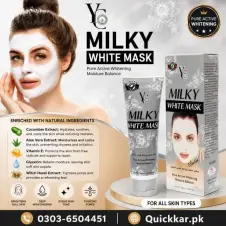 YC Milky White Mask Price In Pakistan