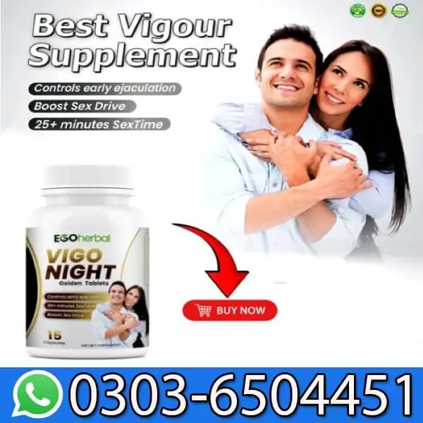 Vigo Night Golden Capsule In Pakistan