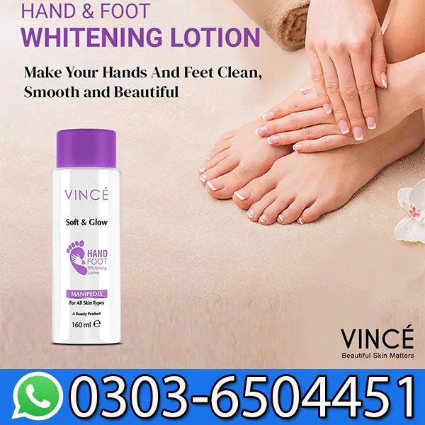 Vince Hand and Foot Whitening Lotion