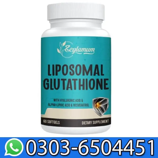 Zeylamum Liposomal Glutathione 2400 Mg Softgel In Pakistan